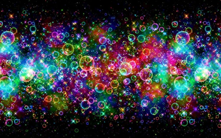 bubble, Bubbles, Color, Psychedelic HD Wallpaper Desktop Background
