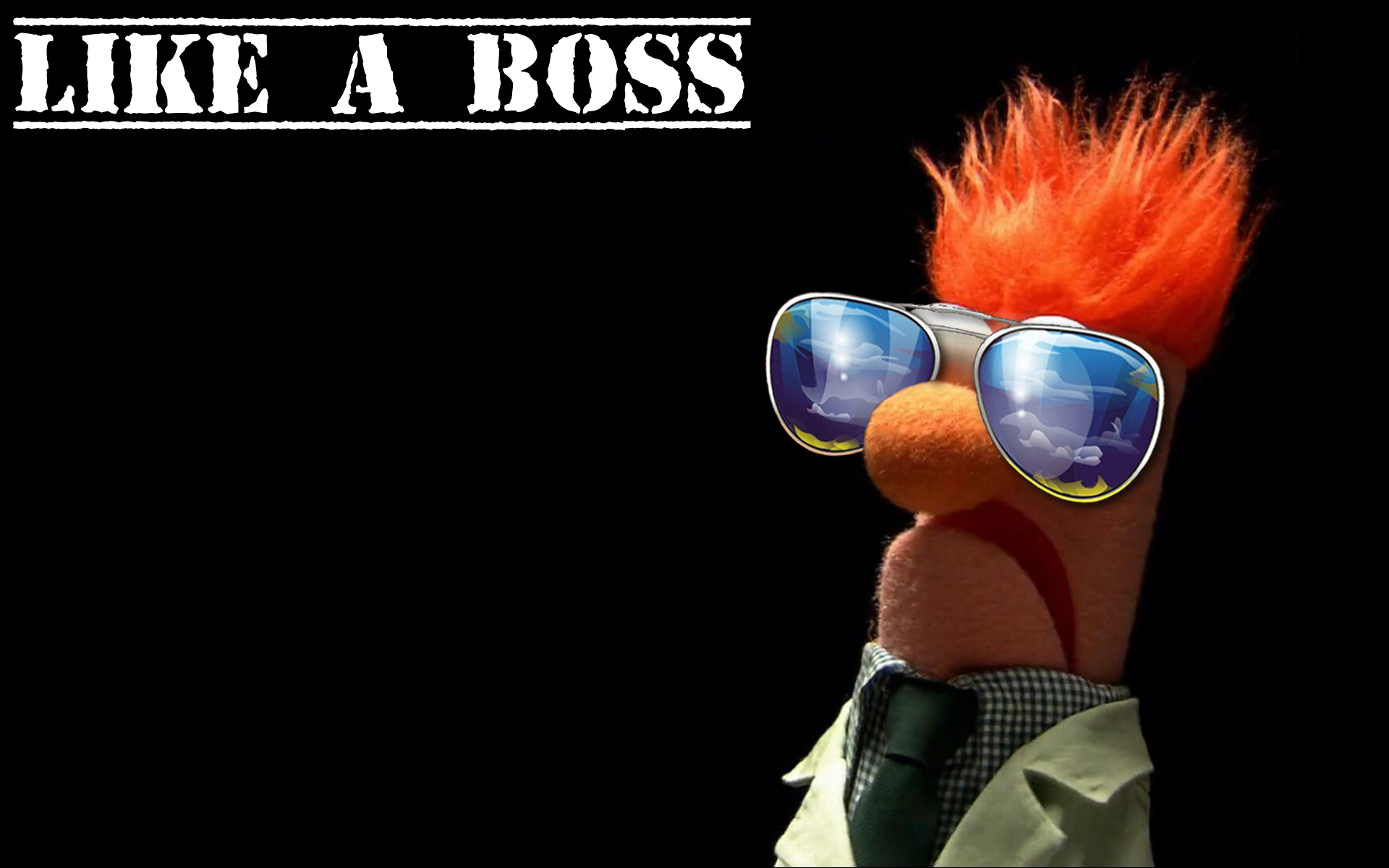 beaker, The, Muppet, Show, Like, A, Boss Wallpaper