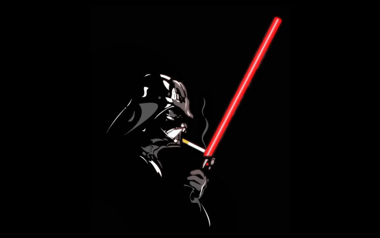 smoking, Star, Wars, Lightsabers, Darth, Vader, Cigarettes, Black, Background HD Wallpaper Desktop Background