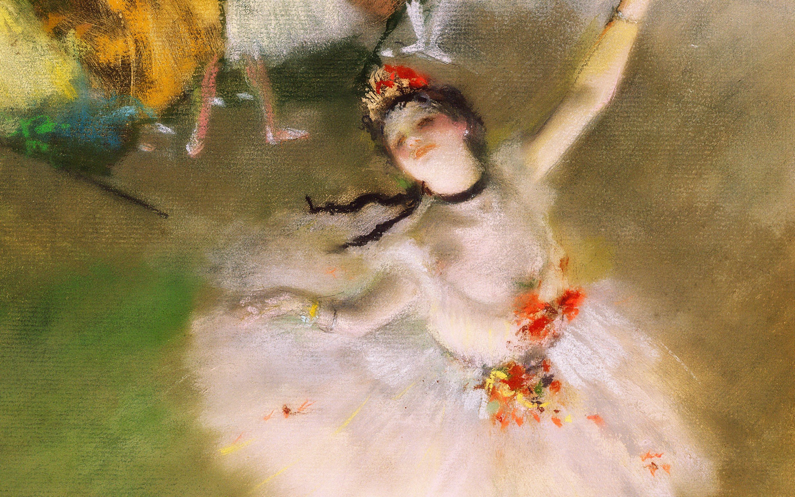 arte, Pintura, Bailarina Wallpaper