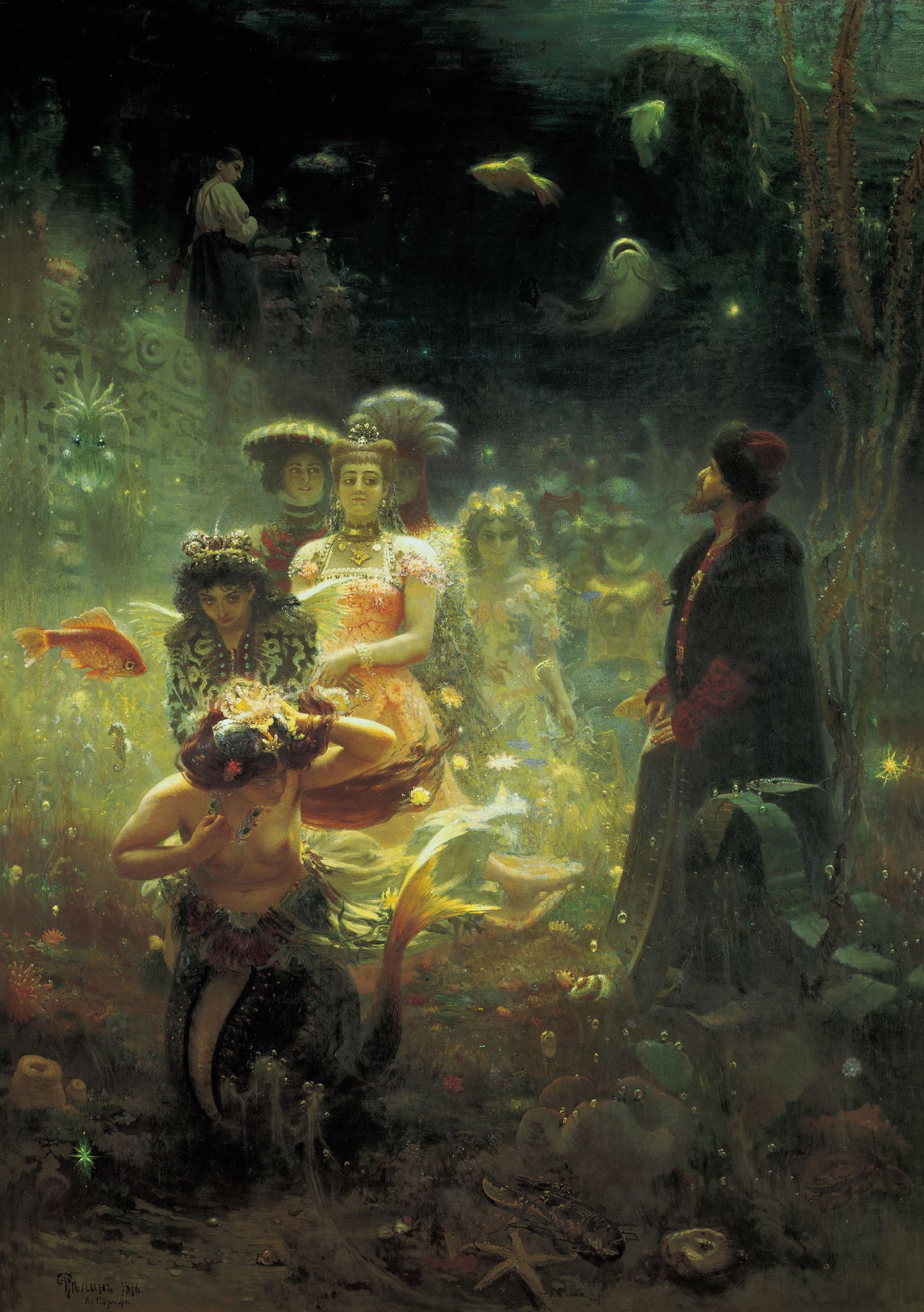 bey, Fantasy, King, Parade, Girls, Mermaids, Underwater Wallpaper