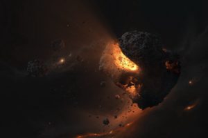 explosions, Meteorites