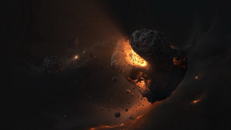 explosions, Meteorites HD Wallpaper Desktop Background