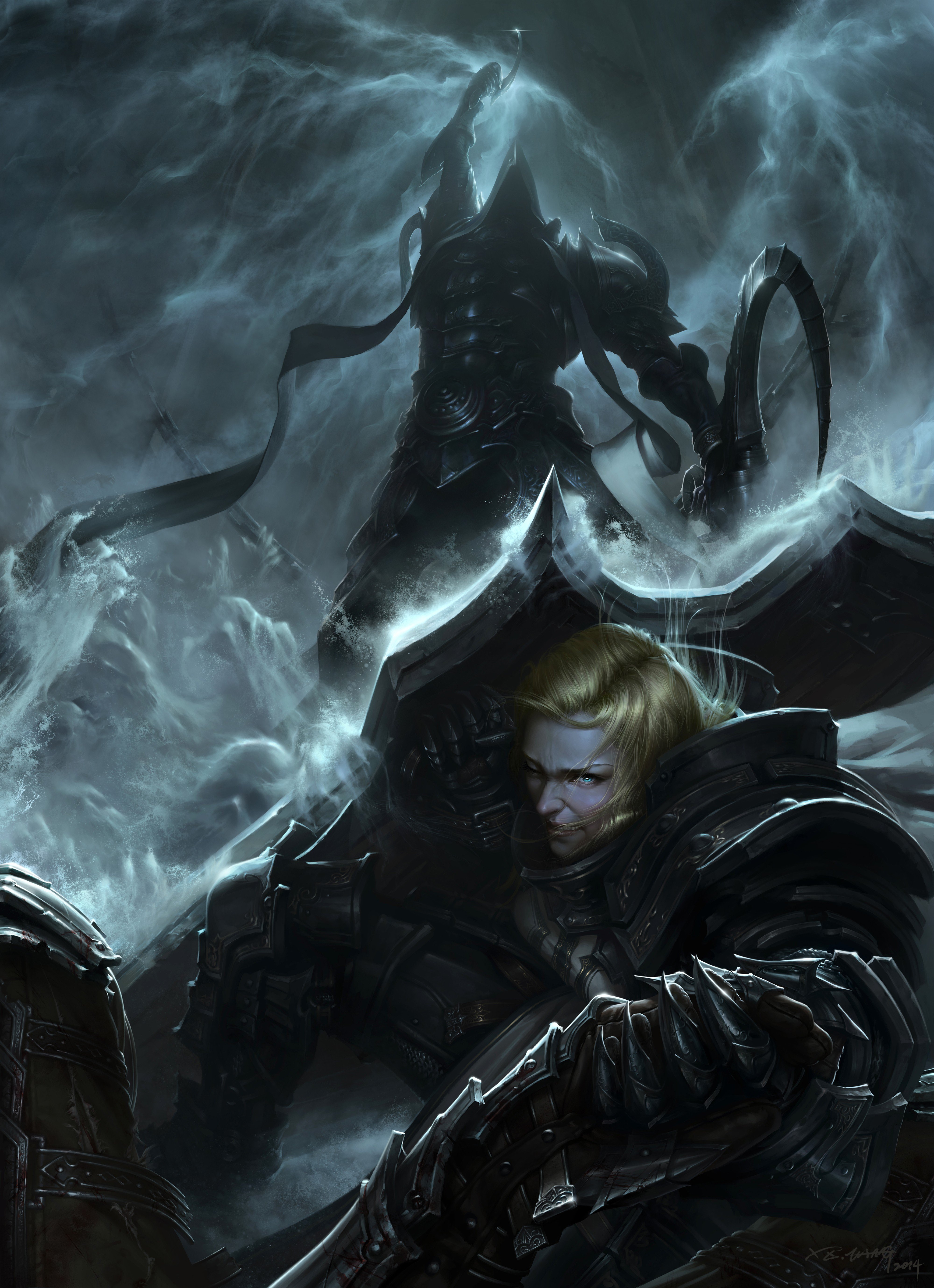 diablo, Crusaders Wallpaper