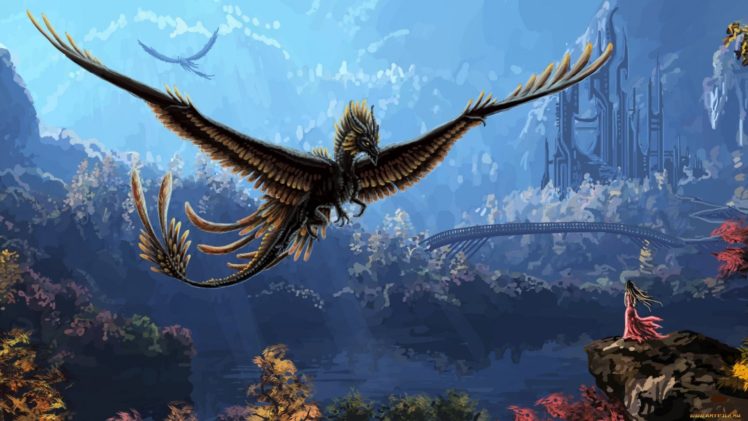 dragon, Flight, Cool, Fantas HD Wallpaper Desktop Background