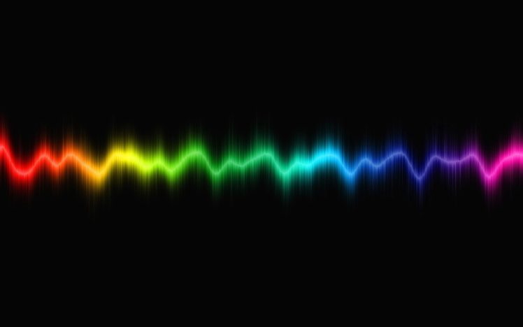 colors, Wave, Sound, Music HD Wallpaper Desktop Background