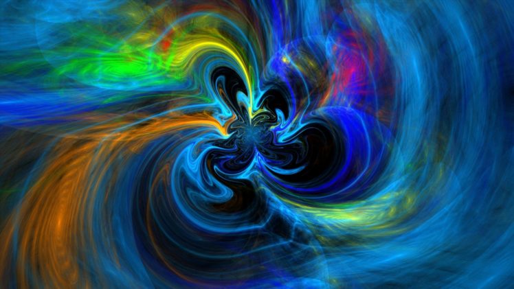 psychedelic, Colorful, Swirls HD Wallpaper Desktop Background