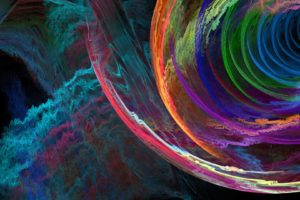 spirals, Colorful