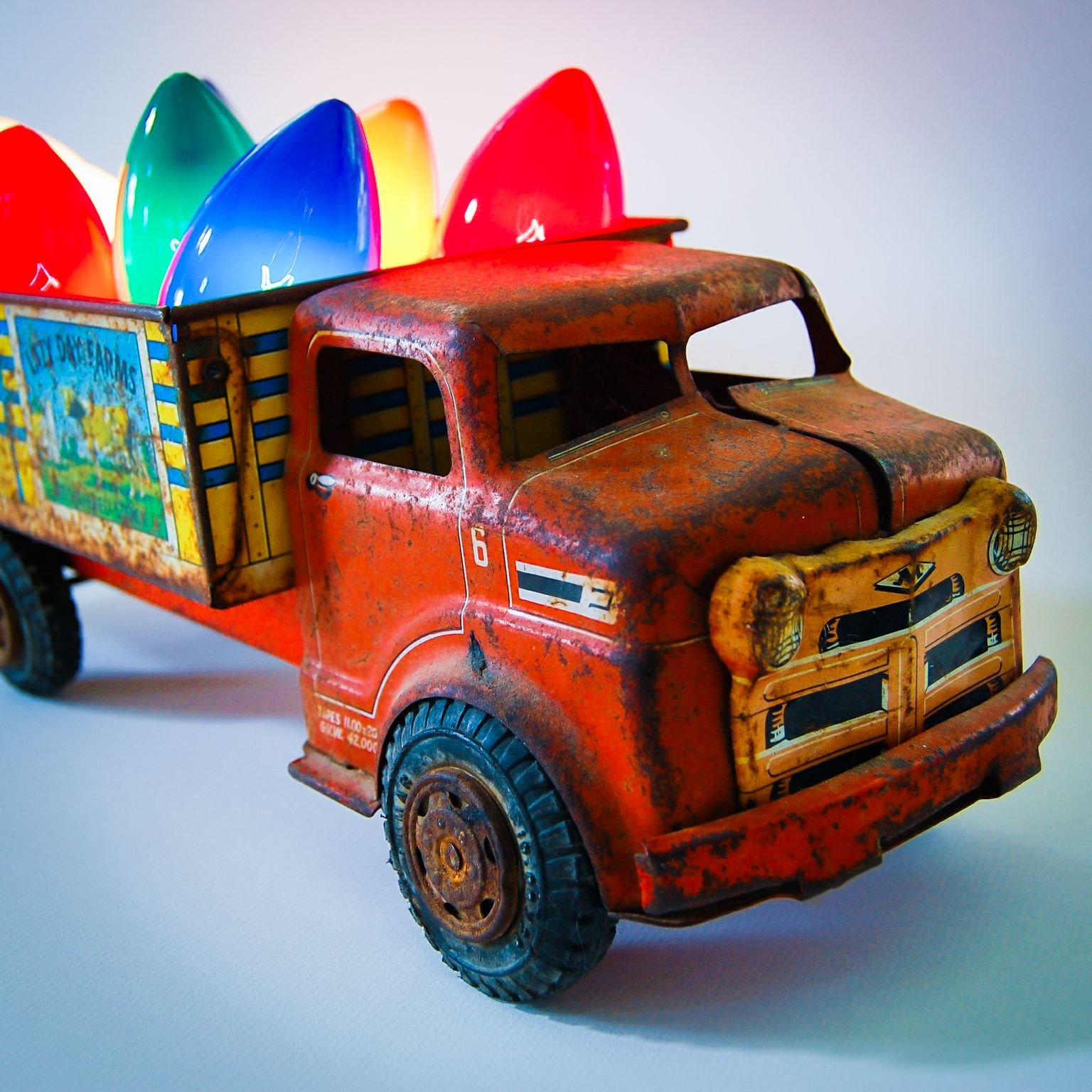 toy, Truck, Lights Wallpaper