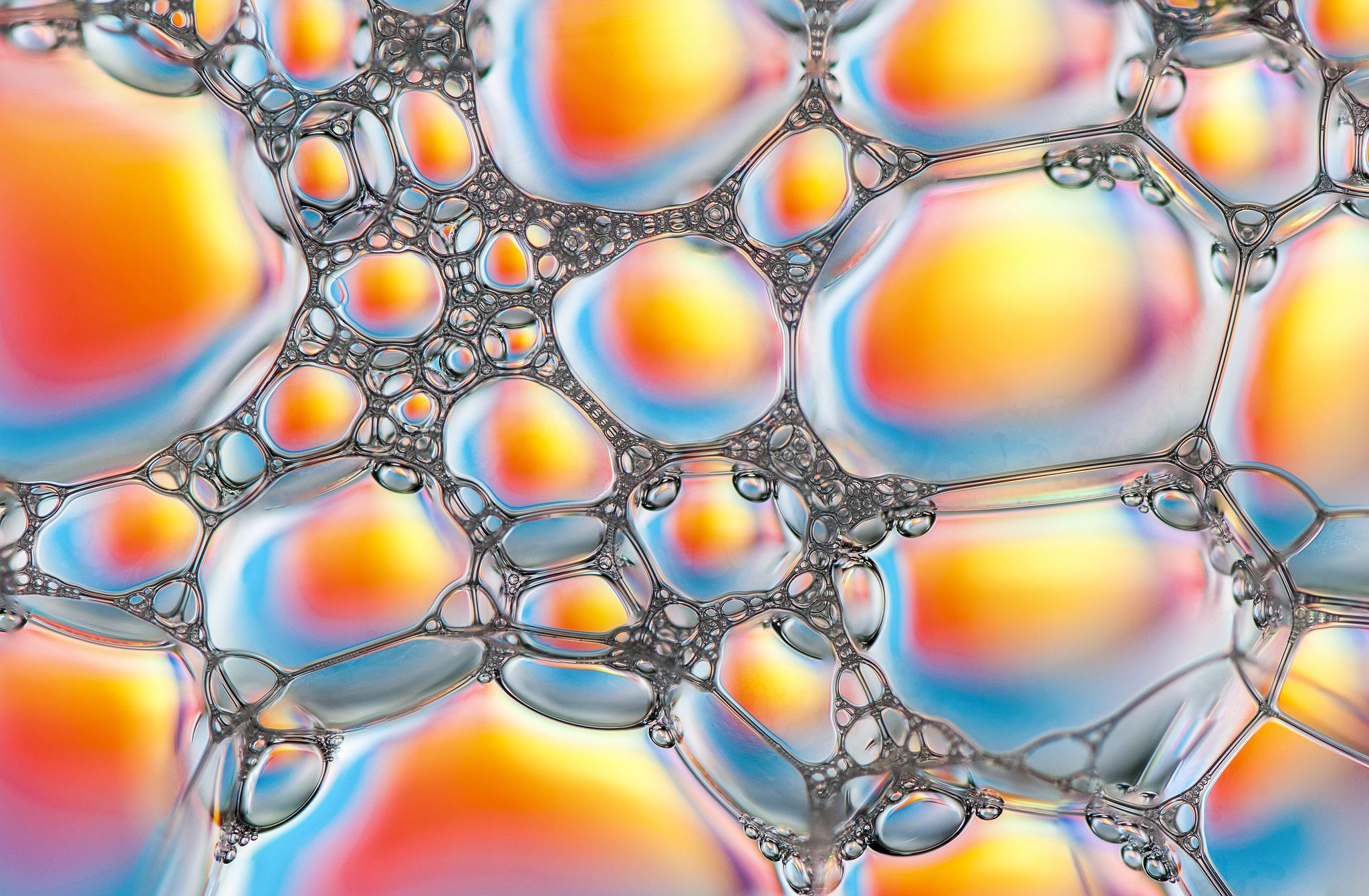 bubbles, Foam, Color, Shine, Volume, Liquid, Psychedelic Wallpaper