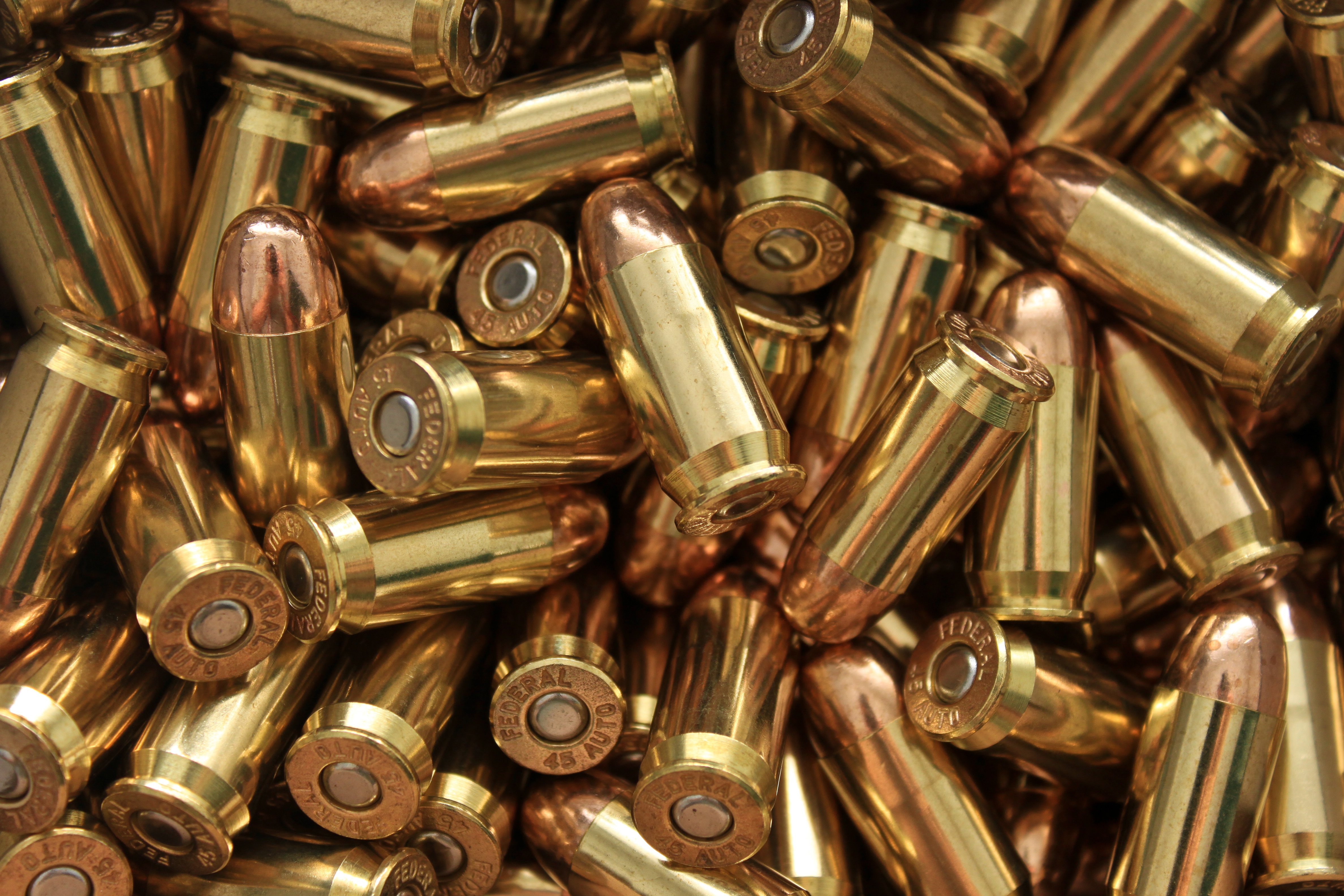 cartridge, Bullet, Weapon, Macro, Ammo, Bokeh Wallpaper