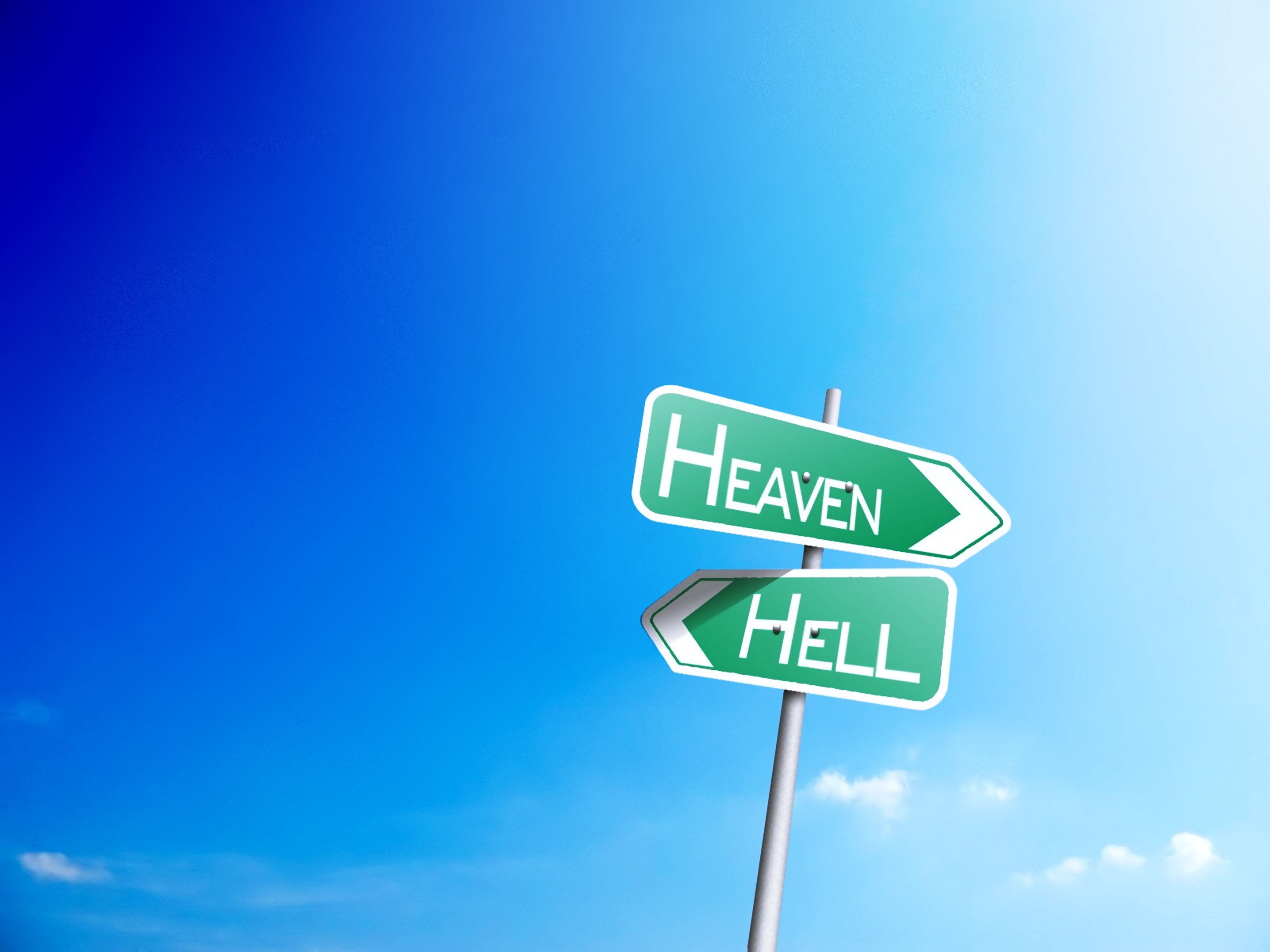religion, Facts, Ways, Paths, Sky, Chose, One, Winer, Loser, Heaven, Hell Wallpaper
