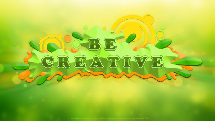 creative, Cool, Free, Download, Green, Yellow, Art, Background, 4k, H HD Wallpaper Desktop Background
