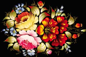 abstract, Background, Colorful, Colors, Glowing, Wallpapers, Art, Flowers