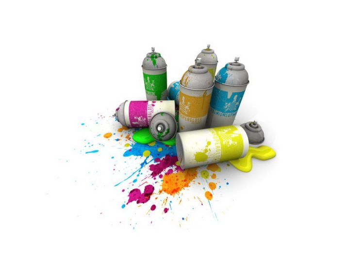 spray, Colores HD Wallpaper Desktop Background