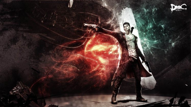 devil, May, Cry, Dmc, Fantasy, Action, Adventure, Fighting, Warrior, Martial, Arts HD Wallpaper Desktop Background