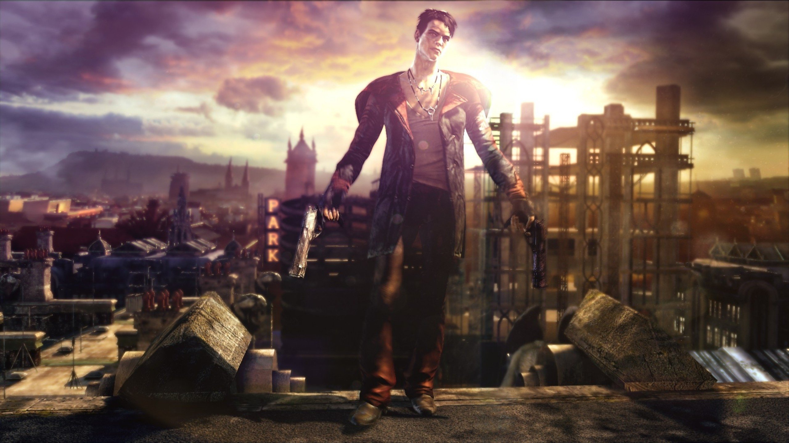 devil, May, Cry, Dmc, Fantasy, Action, Adventure, Fighting, Warrior, Martial, Arts Wallpaper