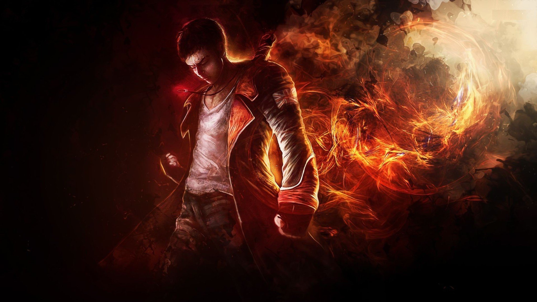 devil, May, Cry, Dmc, Fantasy, Action, Adventure, Fighting, Warrior, Martial, Arts Wallpaper