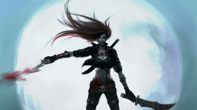 league, Legends, Fantasy, Art, Artwork, Warrior HD Wallpaper Desktop Background