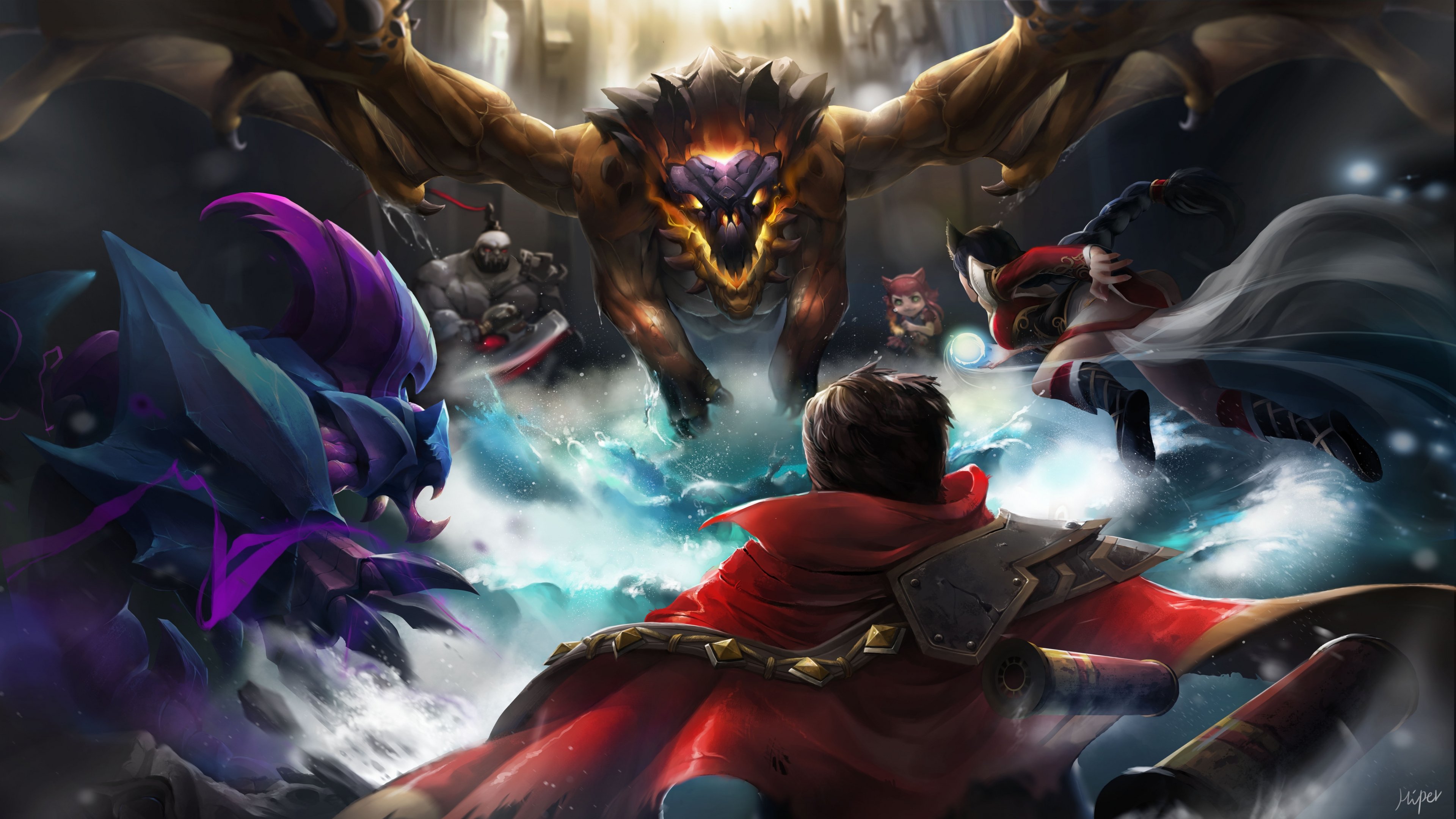 league, Legends, Fantasy, Art, Artwork, Warrior Wallpaper