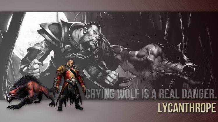 dota, 2, Lycan, Warrior, Monster, Games, Fantasy, Werewolf, Wolf, Wolves, Poster HD Wallpaper Desktop Background