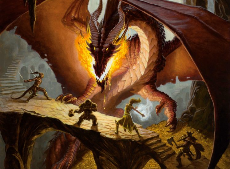 dungeons, Dragons, Forgotten, Realms, Magic, Rpg, Action, Adventure, Puzzle, Fantasy, Warrior, Dragon HD Wallpaper Desktop Background
