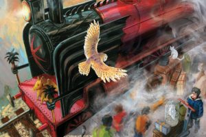 harry, Potter, Fantasy, Adventure, Witch, Series, Wizard, Magic, Train, Locomotive, Owl