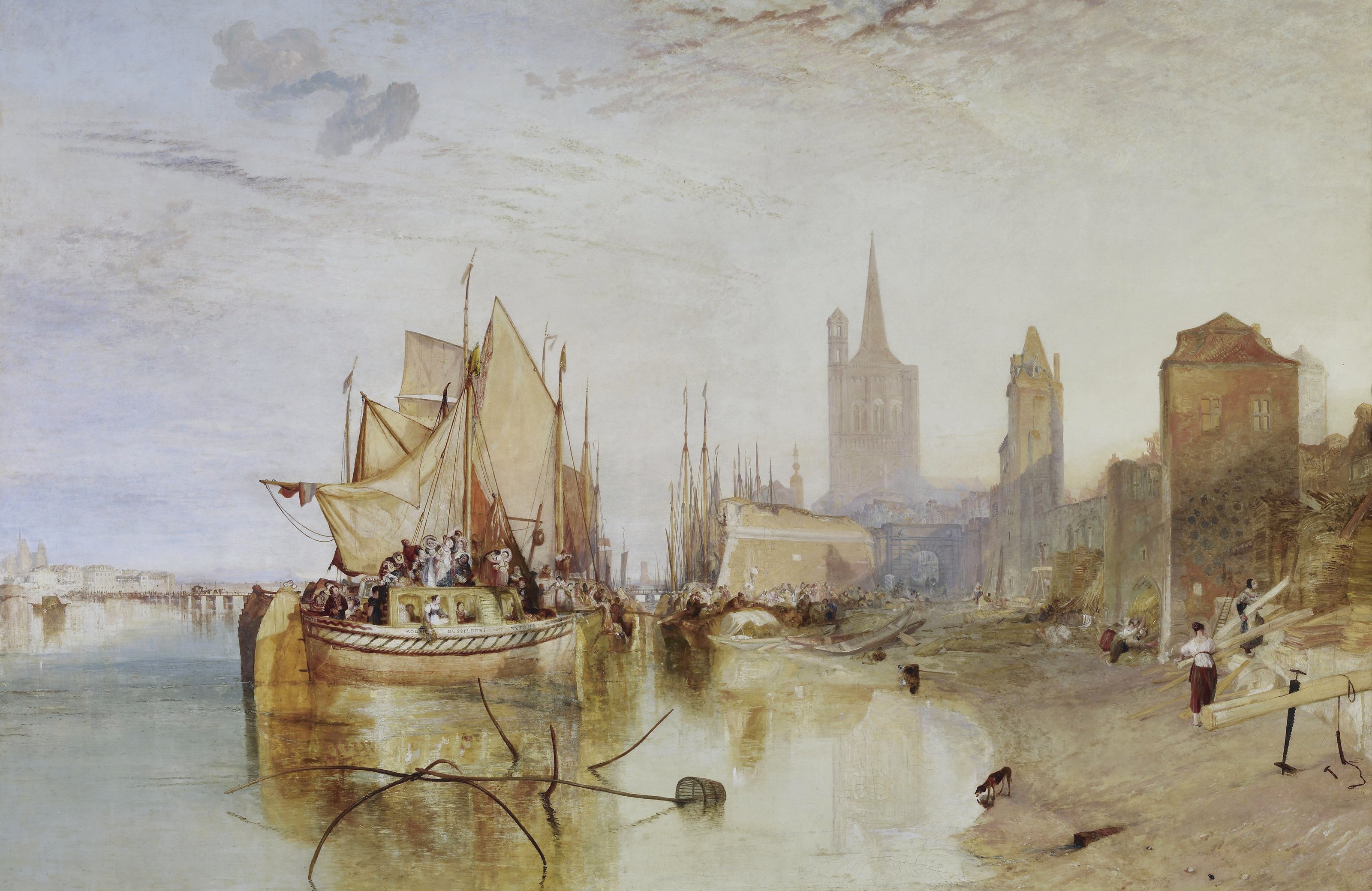 pictorial, Art, Ships, William, Turner, Cities Wallpaper