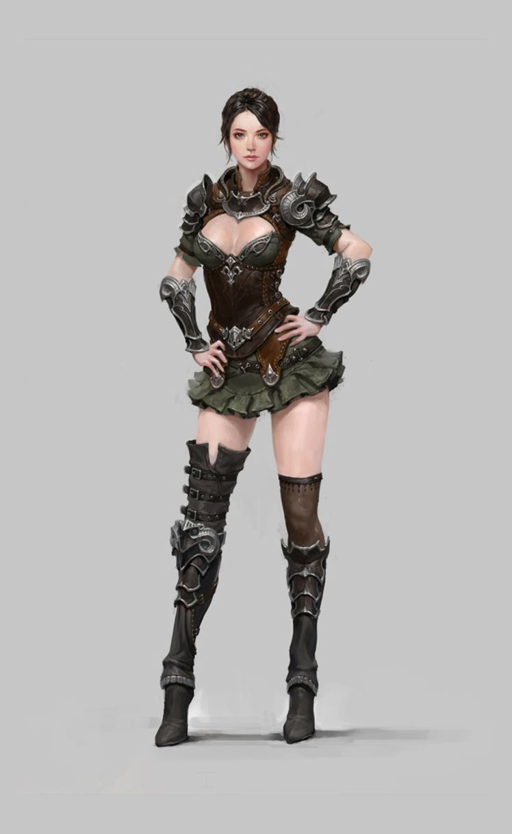 warrior woman armor