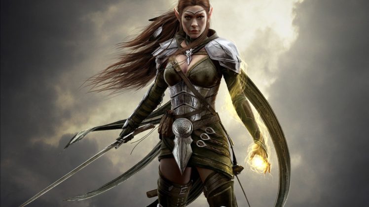 elder, Scrolls, Fantasy, Action, Rpg, Skyrim, Fighting, Warrior, Artwork, Dragon HD Wallpaper Desktop Background