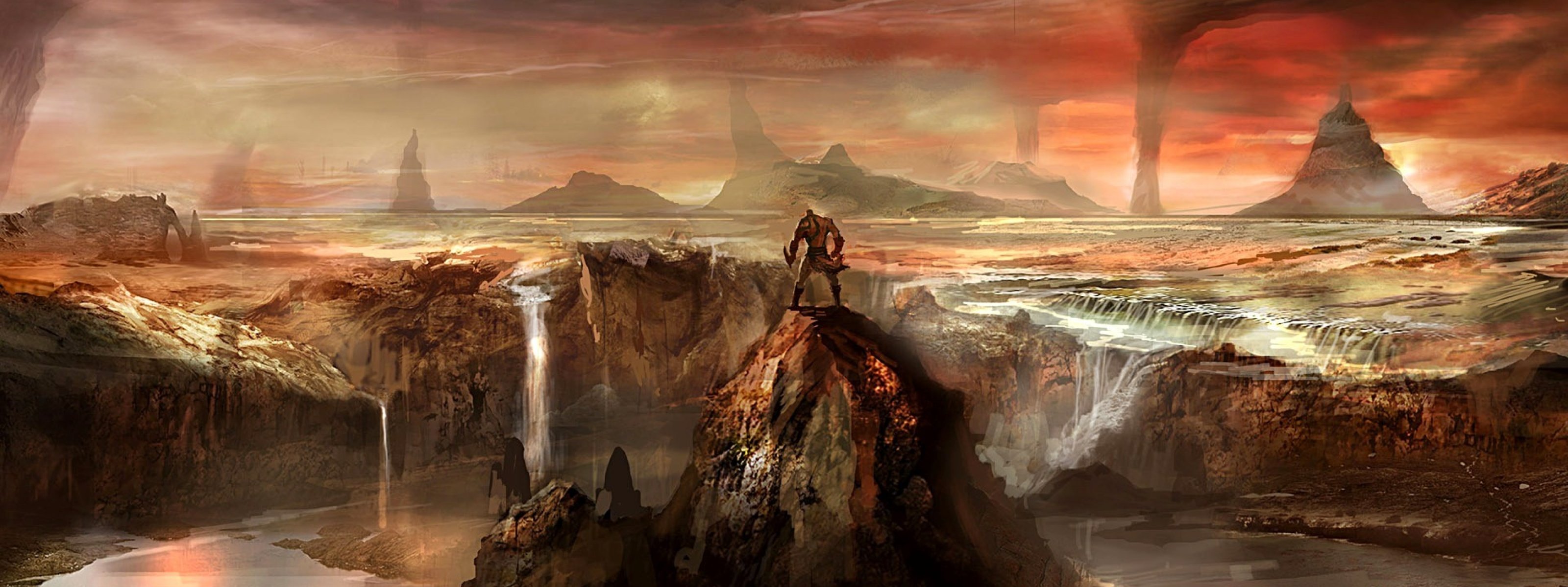 god, Of, War, Fighting, Warrior, Action, Fantasy, Action, Adventure Wallpaper