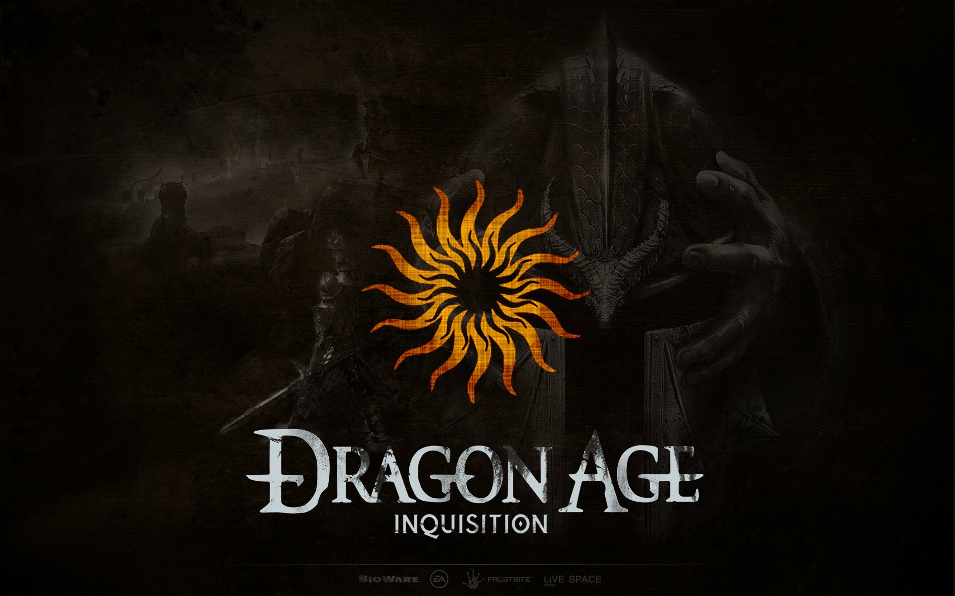 dragon, Age, Fantasy, Rpg, Origins, Inquisition, Warrior, Adventure, Action, Rpg, Poster Wallpaper