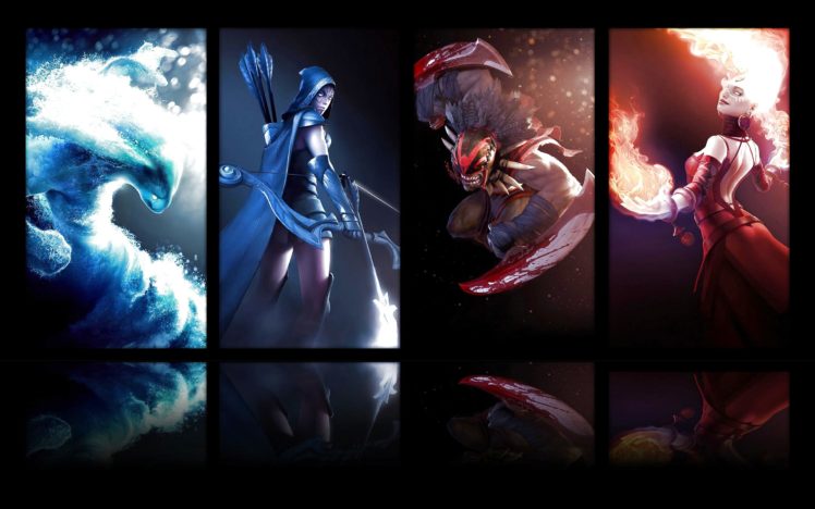 dota, Fantasy, Mmo, Online, Battle, Arena, Action, Fighting, Warrior HD Wallpaper Desktop Background
