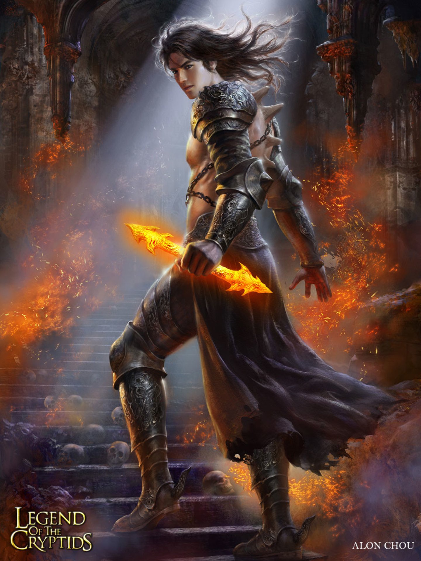 games, Fantasy, Characters, Male, Warrior, Legend, Of, The, Cryptids Wallpaper
