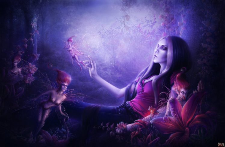 fairies, Magic, Fantasy, Girls, Fairy HD Wallpaper Desktop Background