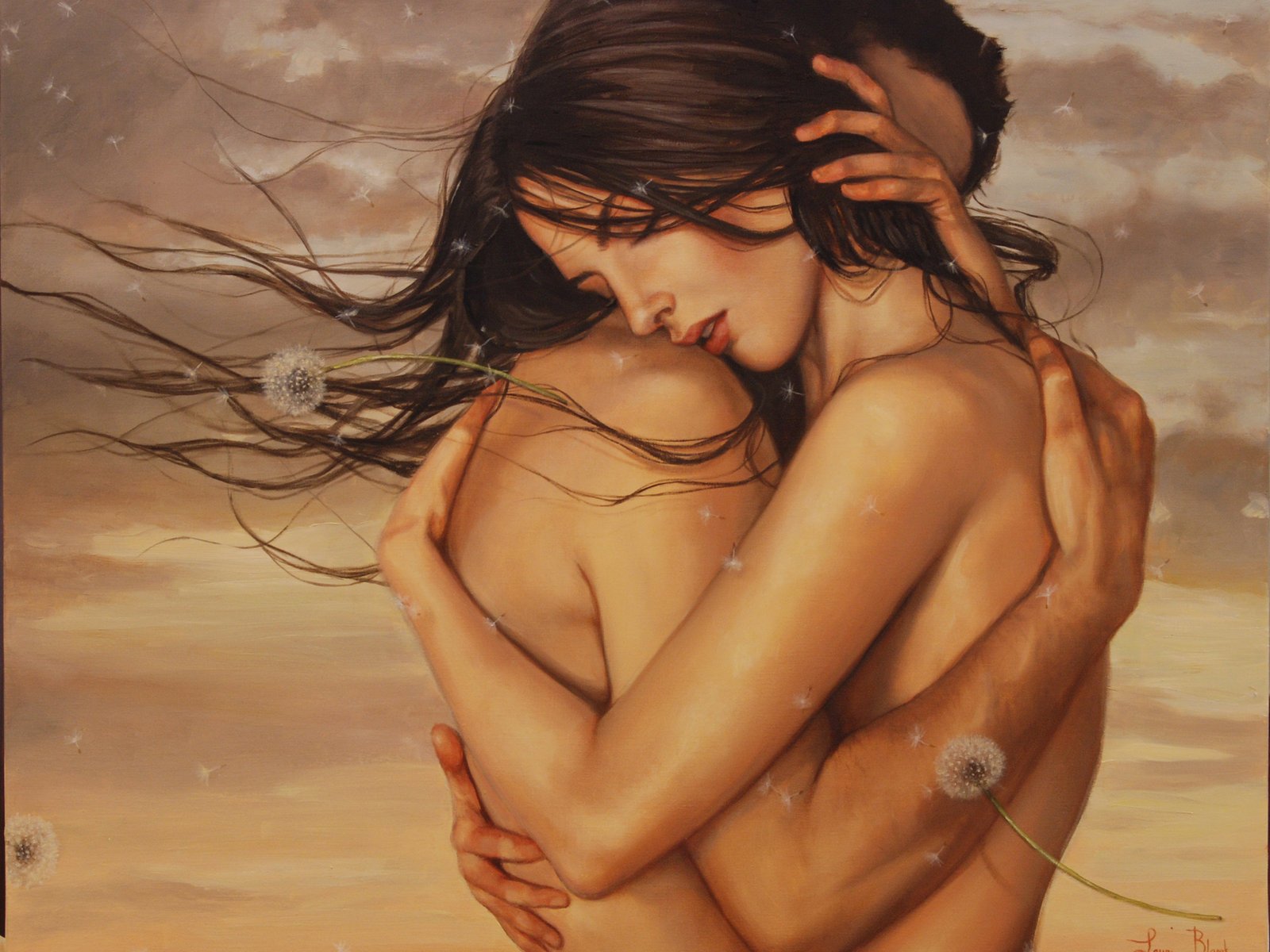 lovers, In, Love Wallpaper