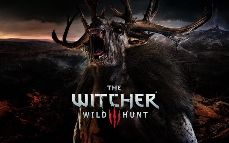 the, Witcher, 3, Wild, Hunt, Monster, Horns, Games, Fantasy HD Wallpaper Desktop Background