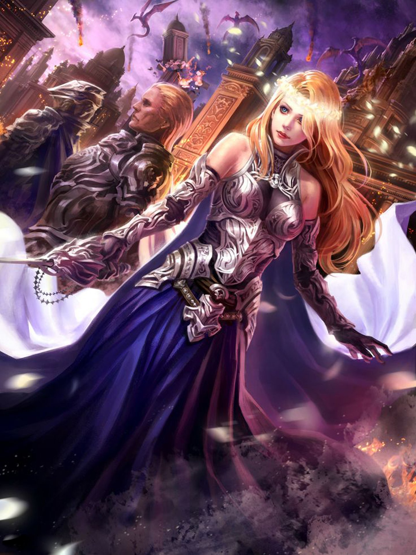 warrior, Girl, Fantasy Wallpapers HD / Desktop and Mobile Backgrounds