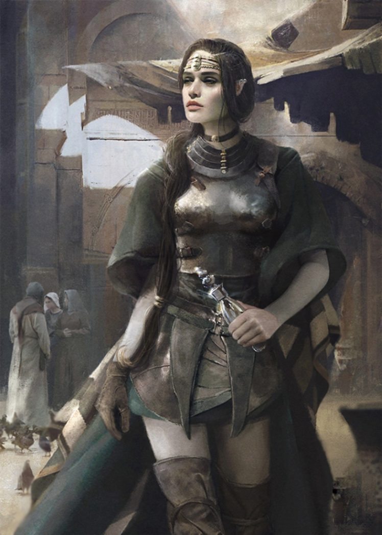 fantasy, Warrior, Girl, Sword HD Wallpaper Desktop Background