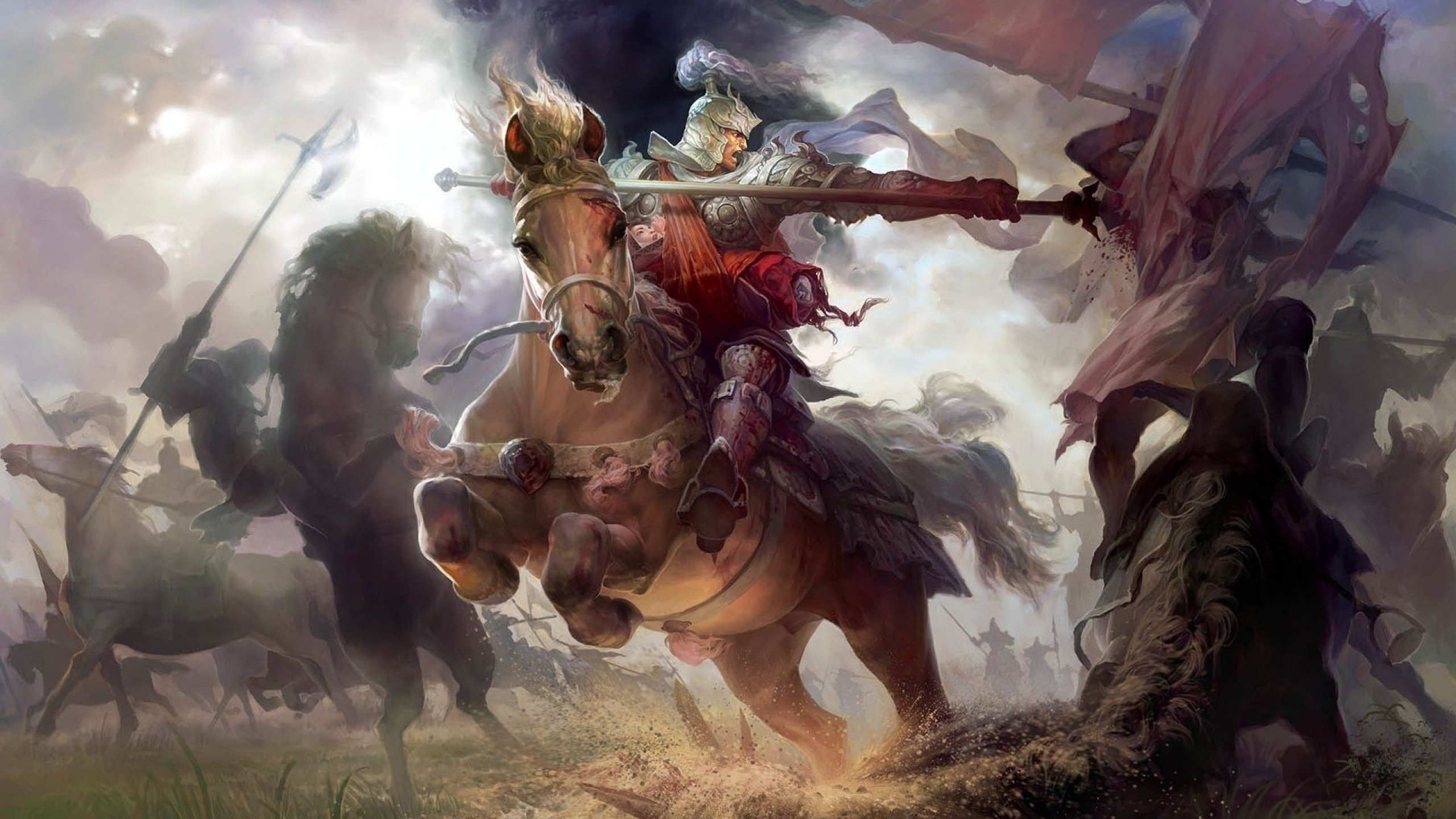 heroes, Might, Magic, Strategy, Fantasy, Fighting, Adventure, Action, Online, 1hmm, Warrior, Battle, Horse, Armor, Knight Wallpaper