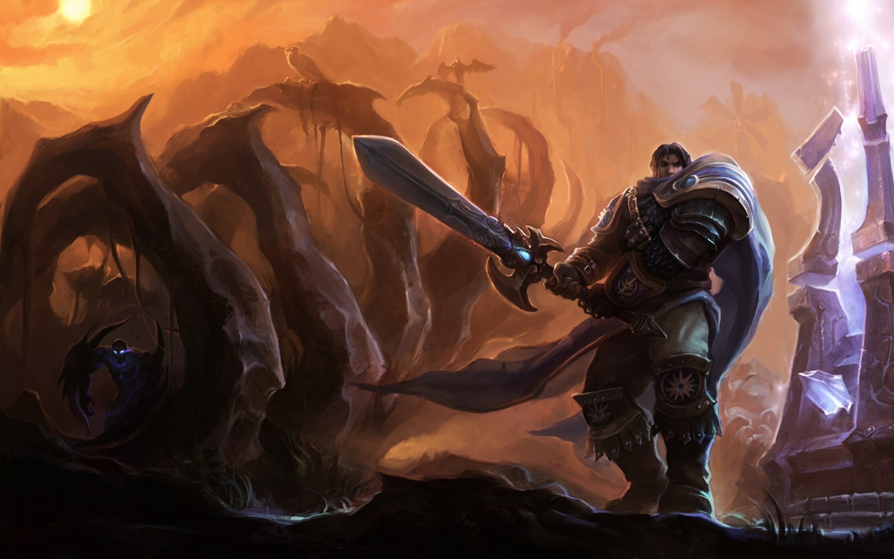 league, Of, Legends, Lol, Fantasy, Online, Fighting, Arena, Game, Mmo, Rpg, Warrior, Artwork Wallpaper