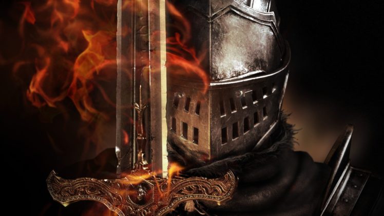 knight, Fire, Sword, Fantasy, Warrior, Arrow HD Wallpaper Desktop Background