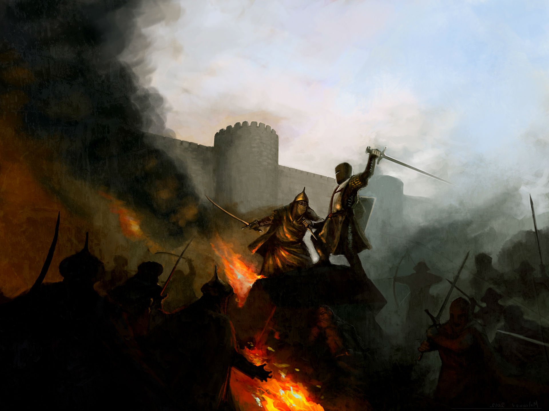 crusader, Kings, Strategy, Medieval, Fantasy, Fighting, Rpg, Action, History, 1ckings, Warrior, Knight Wallpaper