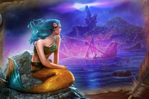 nightmares, From, The, Deep, Mmo, Online, Fantasy, Adventure, Fantasy, Puzzle, 1nftd, Mermaid, Shipwreck, Ship