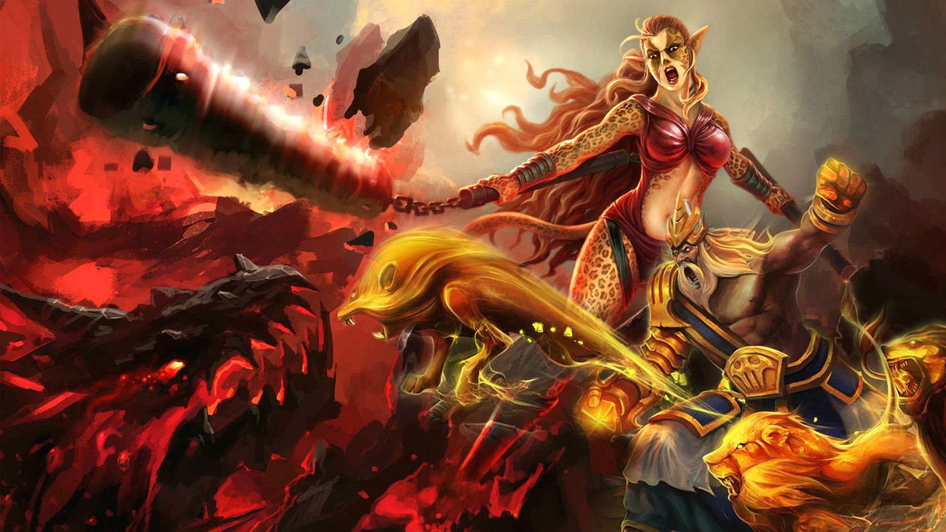 heroes, Of, Newerth, Arena, Mmo, Online, Fighting, Fantasy, 1hon, Moba, Action, Hon, Warrior, Sci fi Wallpaper