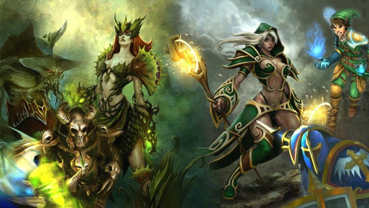 heroes, Of, Newerth, Arena, Mmo, Online, Fighting, Fantasy, 1hon, Moba, Action, Hon, Warrior, Sci fi, Magic HD Wallpaper Desktop Background