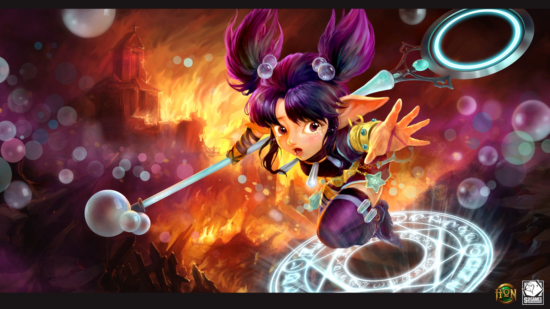 heroes, Of, Newerth, Arena, Mmo, Online, Fighting, Fantasy, 1hon, Moba, Action, Hon, Warrior, Sci fi, Magic Wallpaper
