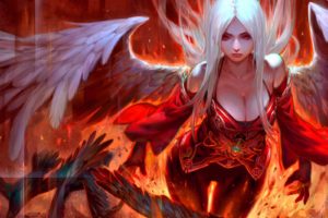 league, Of, Angels, Loa, Fantasy, Mmo, Rpg, Online, 1loa, Fighting, Action, Angel, Warrior, Demon