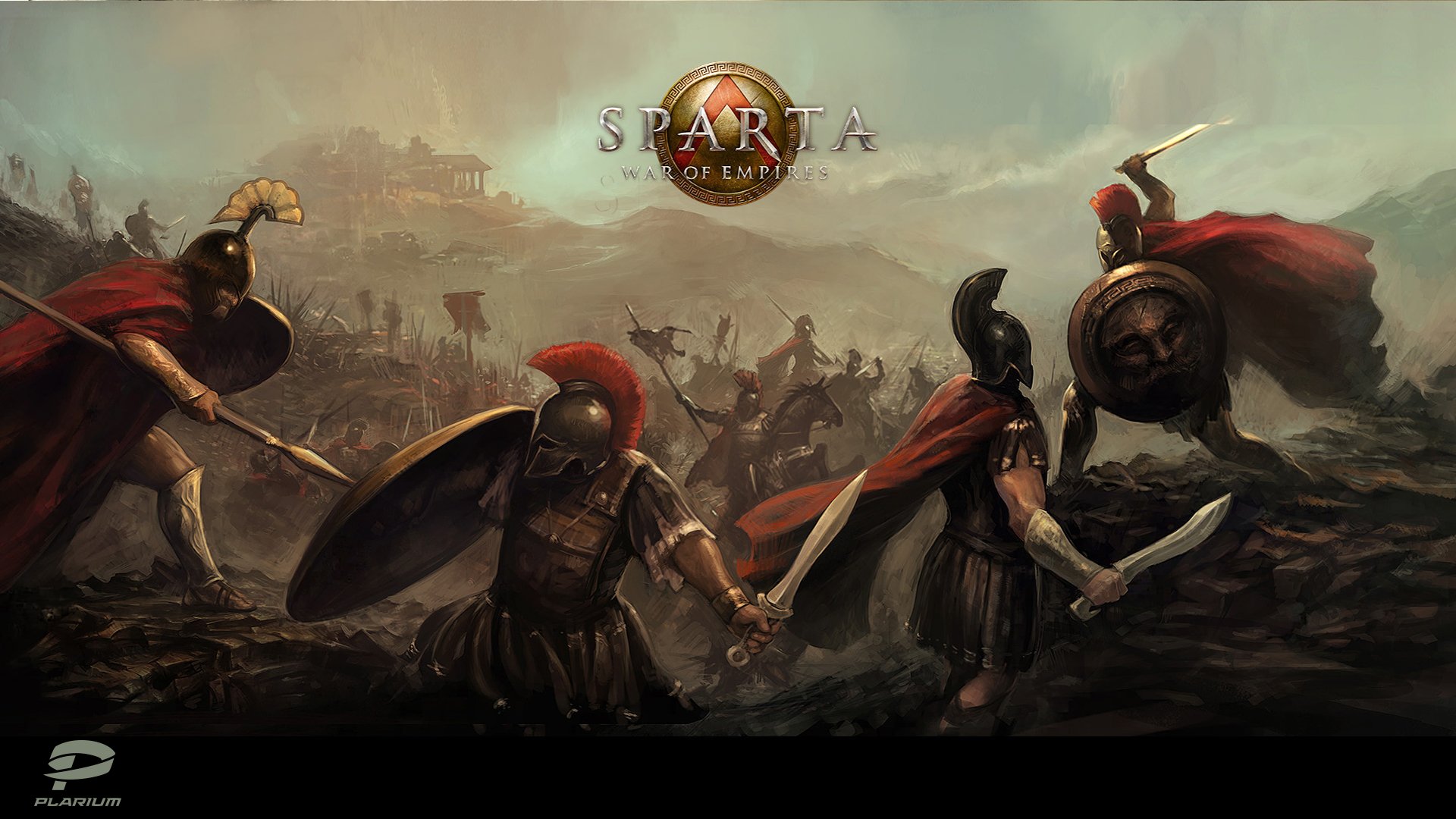 sparta, War, Of, Empires, Strategy, Mmo, Online, Fantasy, Rts, Action, Fighting, Warrior, 1swoe, Poster Wallpaper