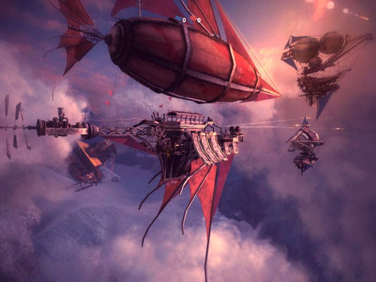 Icarus Online Guns Fantasy Mmo Rpg Steampunk Shooter Fps Action Fighting 1goi Dieselpunk Airship Ship Sci Fi Wallpapers Hd Desktop And Mobile Backgrounds